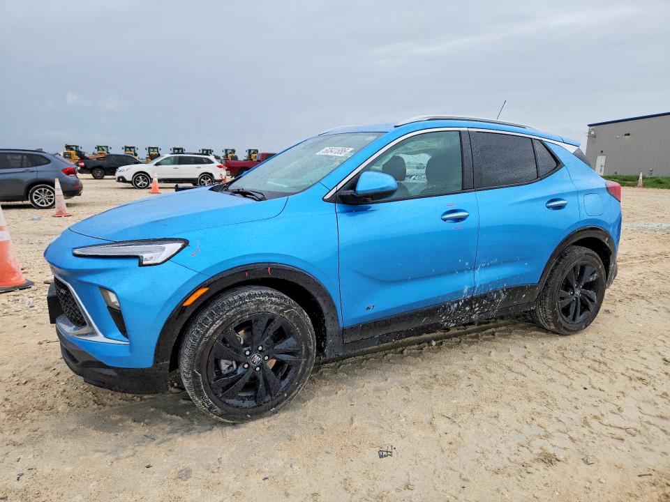2026 Buick Encore VIN KL4AMDSL7TB056284 COPART salvage auction — SIDE, TX - SALVAGE VEHICLE TITLE (P), sold $7,100 on 2026-08-20 (photo 1)