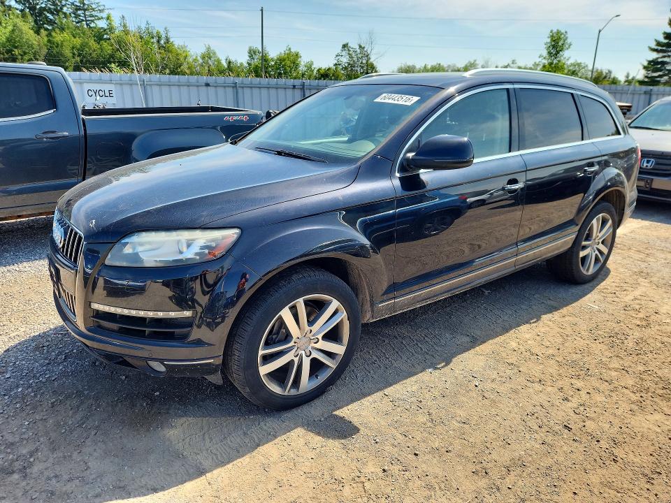 2012 Audi Q7 VIN WA1LGAFEXCD006672 COPART salvage auction — MINOR DENT/SCRATCHES, On - Permit No Brand - Unfit, sold $200 on 2026-07-29 (photo 1)