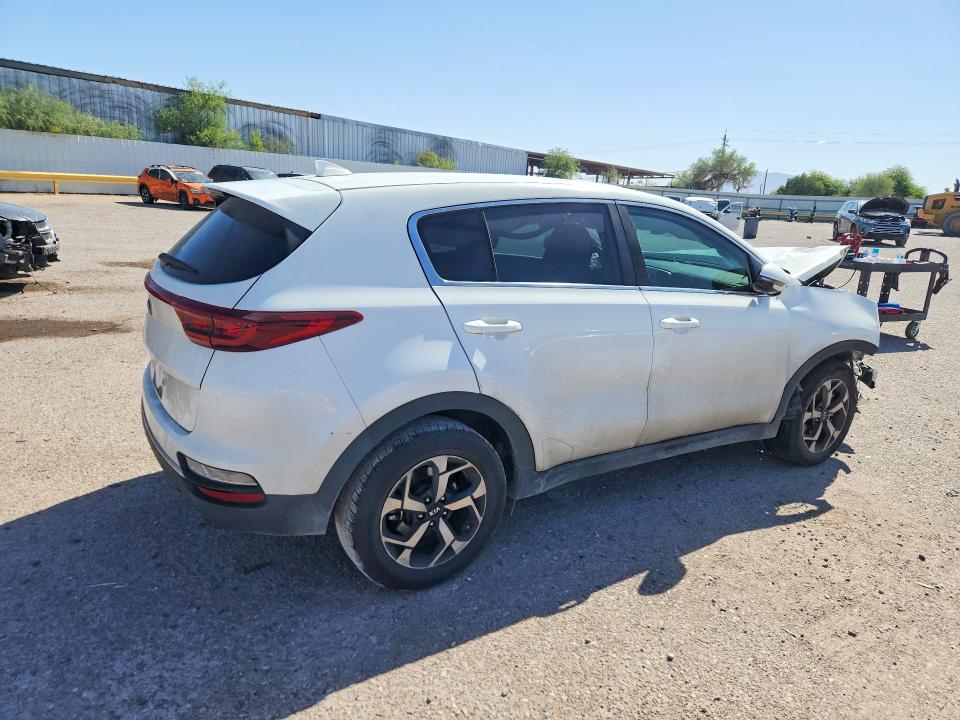 2020 Kia Sportage VIN KNDPM3AC7L7778546 COPART salvage auction — FRONT END, Az - Cert Of Title - Salvage, sold $1,300 on 2026-07-31 (photo 3)