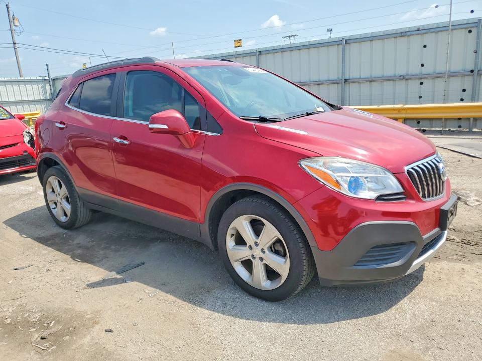 2016 Buick Encore VIN KL4CJASB0GB741000 COPART salvage auction — NORMAL WEAR, IN - CERTIFICATE OF TITLE, sold $1,600 on 2026-07-20 (photo 4)