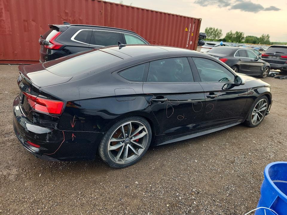 2018 Audi Rs5 VIN WAUC4CF59JA069719 COPART salvage auction — REAR END, On - Permit No Brand - Unfit, sold $5,500 on 2026-07-30 (photo 3)