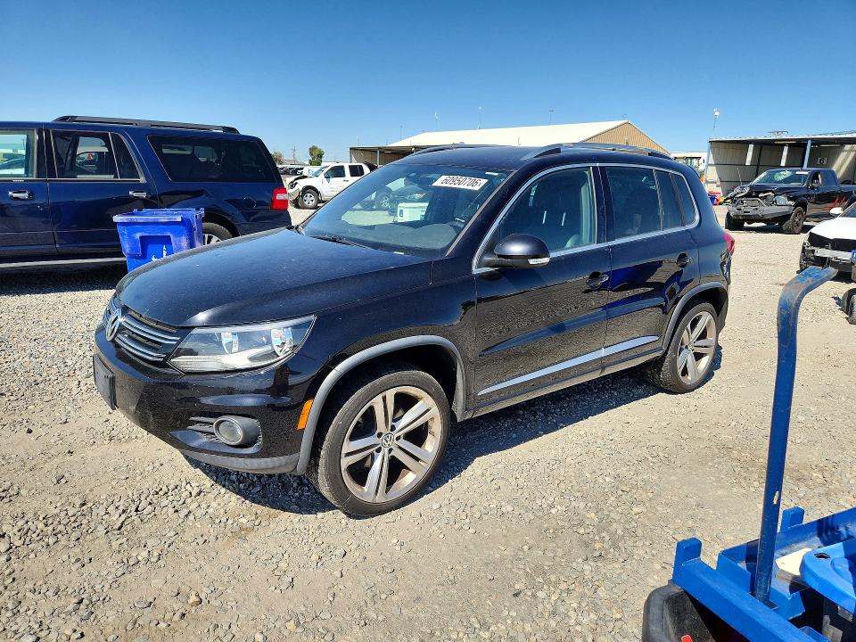2016 Volkswagen Tiguan VIN WVGBV7AX1GW081432 COPART salvage auction — HAIL, CO - CERTIFICATE OF TITLE (P), sold $300 on 2026-07-28 (photo 1)