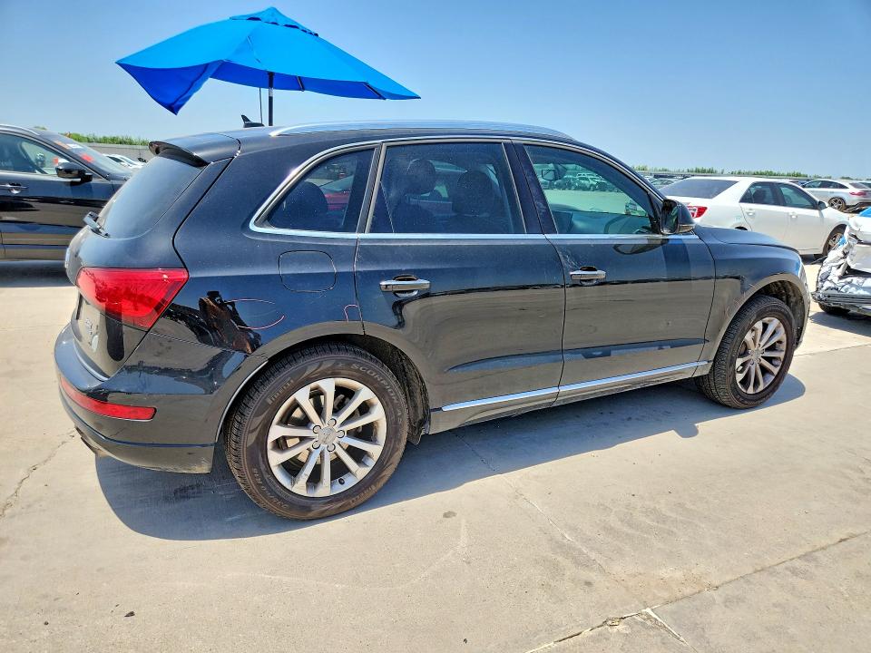 2016 Audi Q5 VIN WA1C2AFP6GA045539 COPART salvage auction — REAR END, Tx - Salvage Vehicle Title, sold $1,700 on 2026-07-27 (photo 3)