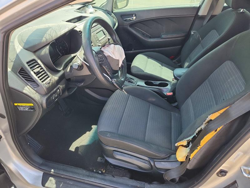 2015 Kia Forte VIN KNAFX4A68F5259182 COPART salvage auction — FRONT END, Tx - Salvage Vehicle Title, sold $150 on 2026-07-27 (photo 7)