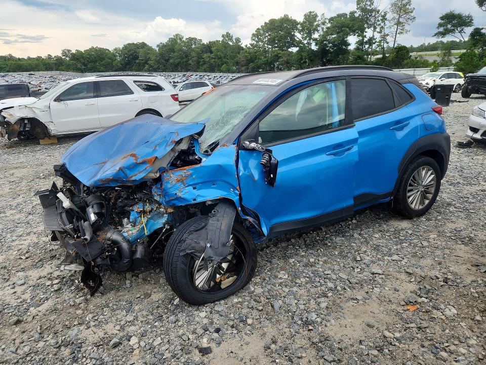 2018 Hyundai Kona VIN KM8K2CAA8JU072193 COPART salvage auction — FRONT END, Ga - Certificate Of Title, sold $800 on 2026-07-30 (photo 1)