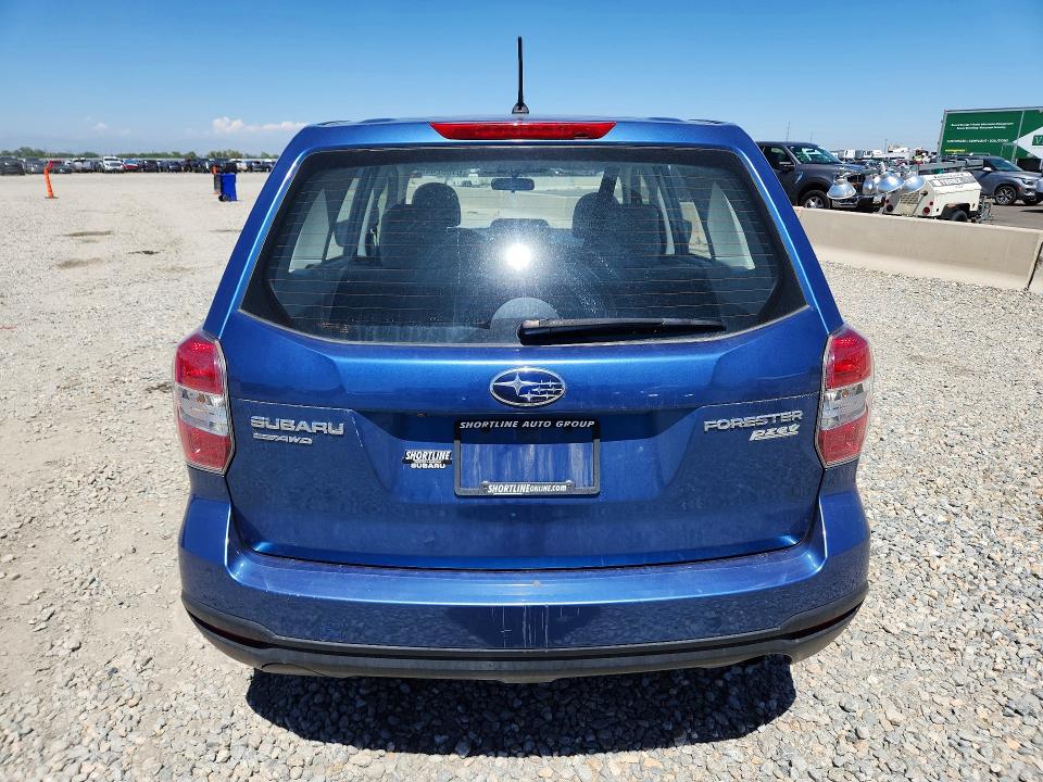 2015 Subaru Forester VIN JF2SJAAC6FH568673 COPART salvage auction — FRONT END, Co - Public - Salvage Title, sold $300 on 2026-07-30 (photo 6)
