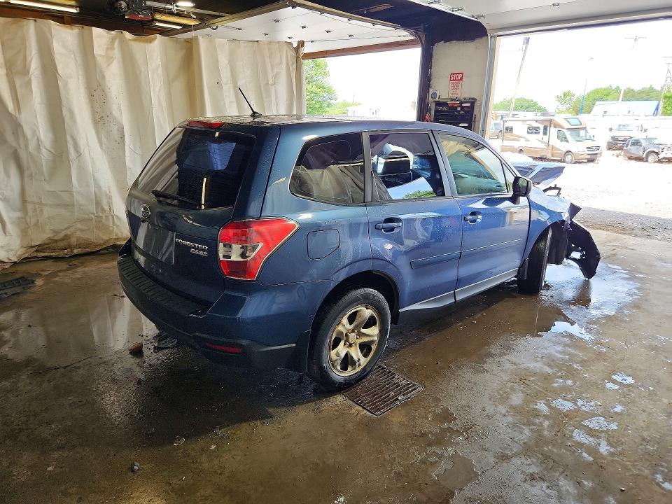 2014 Subaru Forester VIN JF2SJAAC6EH483380 COPART salvage auction — FRONT END, Pa - Certificate Of Salvage, sold $250 on 2026-07-23 (photo 3)