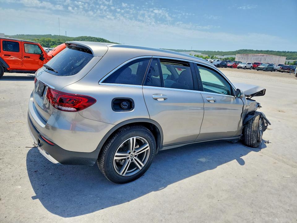 2020 Mercedes-benz Glc VIN WDC0G8DB7LF738217 COPART salvage auction — FRONT END, Salvage Title, sold $3,200 on 2026-08-17 (photo 3)