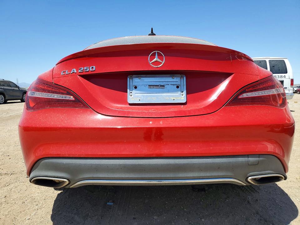 2019 Mercedes-benz Cla-klasse VIN WDDSJ4EB8KN775293 COPART salvage auction — SIDE, TX - DIS/DLR/EXP ONLY CLEAN TITLE, sold $4,000 on 2026-08-12 (photo 6)