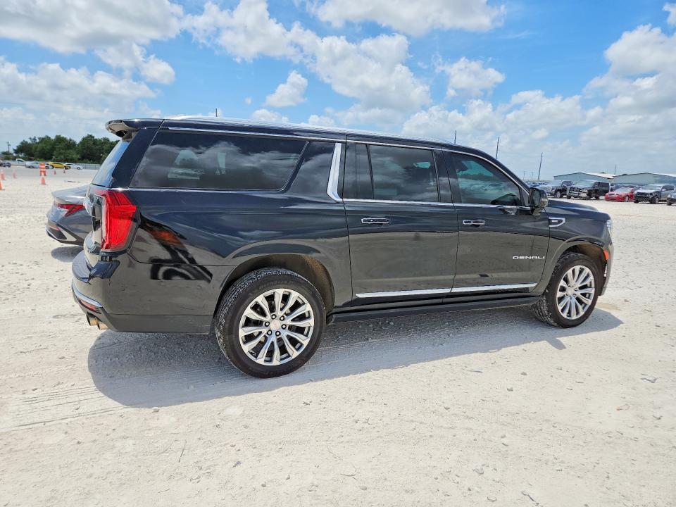 2022 Gmc Yukon VIN 1GKS2JKL7NR205354 COPART salvage auction — HAIL, Tx - Cert Of Title-Rebuilt Salvage (P), sold $24,300 on 2026-07-30 (photo 3)