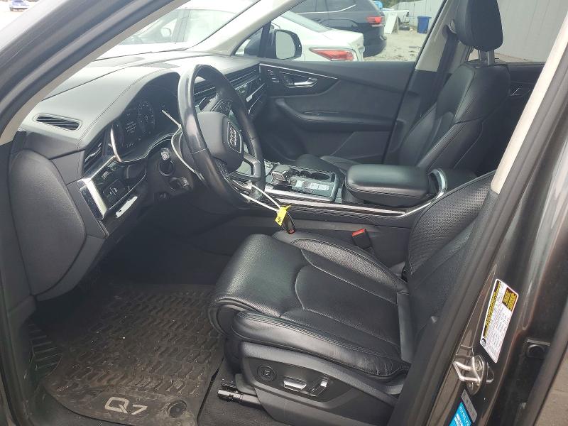 2021 Audi Q7 VIN WA1VXAF72MD033165 COPART salvage auction — HAIL, Mo - Salvage Certificate Of Title, sold $1,400 on 2026-07-28 (photo 7)
