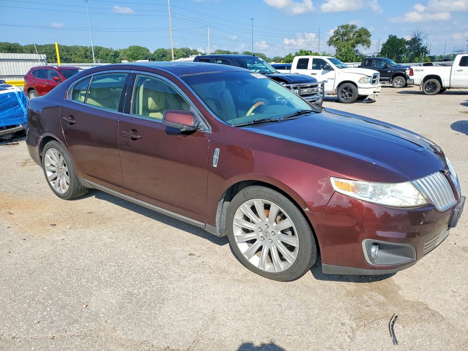 2010 Lincoln Mks VIN 1LNHL9ER2AG611142 COPART salvage auction — SIDE, Ia - Cert Of Title-Salvage Title, sold $475 on 2026-07-31 (photo 4)