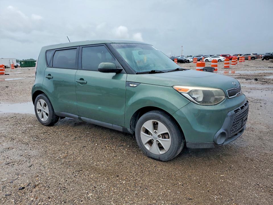 2014 Kia Soul VIN KNDJN2A20E7008227 COPART salvage auction — MINOR DENT/SCRATCHES, Tx - Certificate Of Title (P), sold $675 on 2026-07-30 (photo 4)