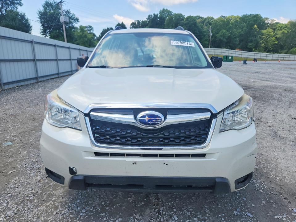 2016 Subaru VIN JF2SJABC8GH403840 COPART salvage auction — FRONT END, NC - DLR ONLY-CLEAN/OVER 25% DAMAGE, sold $200 on 2026-07-27 (photo 5)