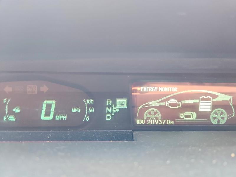 2011 Toyota Prius VIN JTDKN3DU0B1418614 COPART salvage auction — MECHANICAL, TX - CERTIFICATE OF TITLE, sold $725 on 2026-07-16 (photo 9)