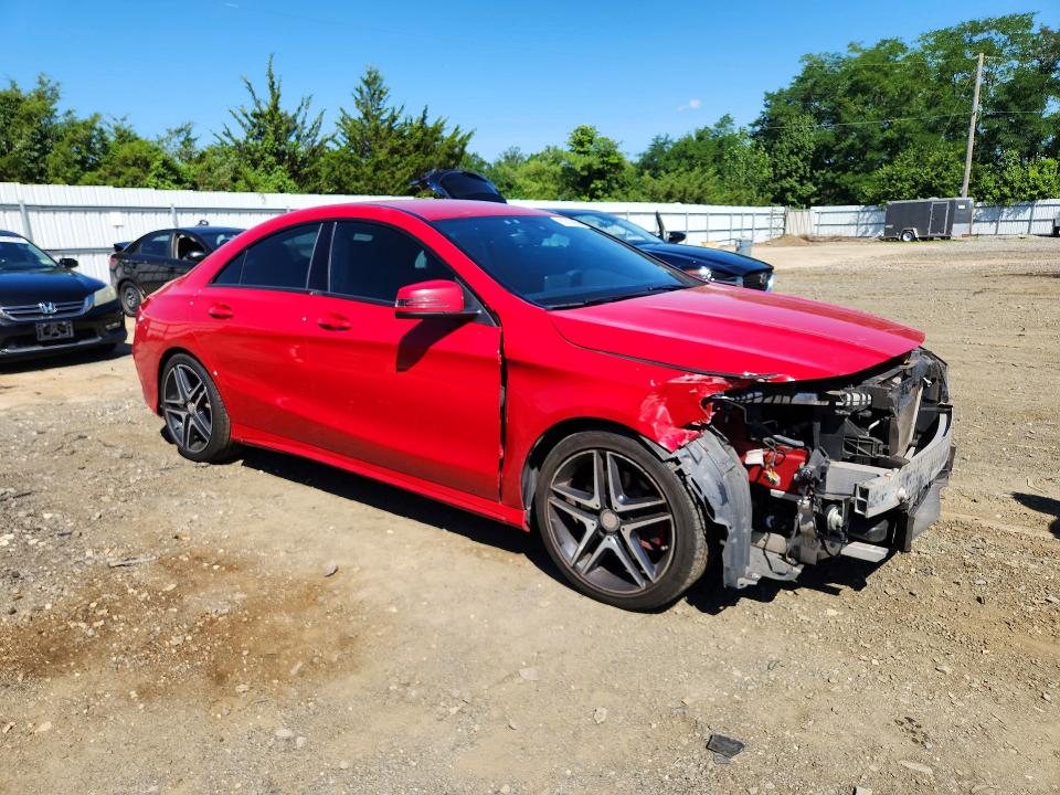 2017 Mercedes-benz Cla-klasse VIN WDDSJ4EB9HN460530 COPART salvage auction — FRONT END, Nj - Cert Of Title-Salvage, sold $1,700 on 2026-08-12 (photo 4)