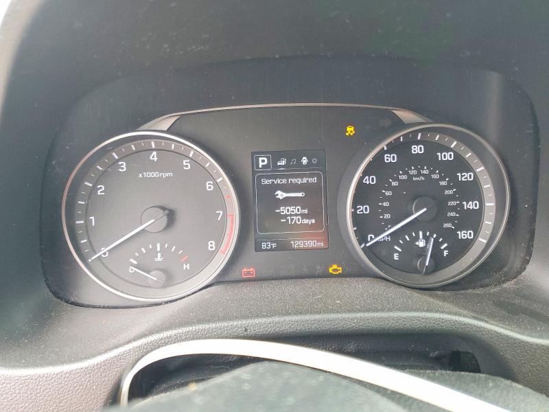 2018 Hyundai Elantra VIN KMHD84LF8JU499282 COPART salvage auction — MECHANICAL, Nc - Certificate Of Title (P), sold $1,300 on 2026-07-30 (photo 9)