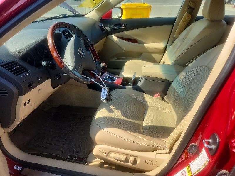 2009 Lexus ES VIN JTHBJ46G692324779 COPART salvage auction — FRONT END, CO - DIS/DLR/EXP ONLY CLEAN TITLE, sold $2,450 on 2026-07-14 (photo 7)