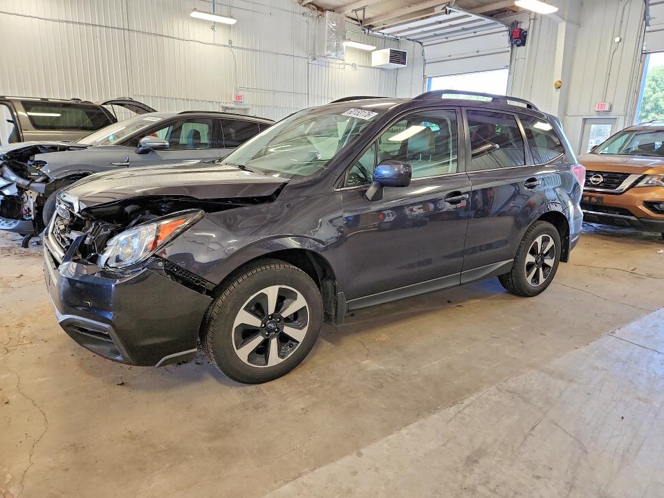 2017 Subaru Forester VIN JF2SJARC1HH485353 COPART salvage auction — FRONT END, Mn - Cert Of Title-Salvage, sold $4,300 on 2026-07-14 (photo 1)