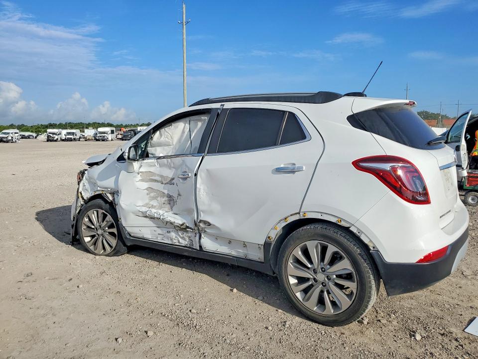2017 Buick . VIN KL4CJASB7HB166122 COPART salvage auction — SIDE, TX - SALVAGE VEHICLE TITLE (P), sold $725 on 2026-07-13 (photo 2)