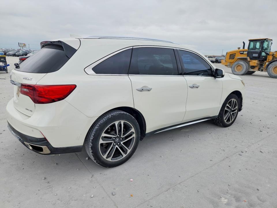 2017 Acura Mdx VIN 5FRYD4H84HB012852 COPART salvage auction — HAIL, Tx - Certificate Of Title, sold $10,900 on 2026-08-25 (photo 3)