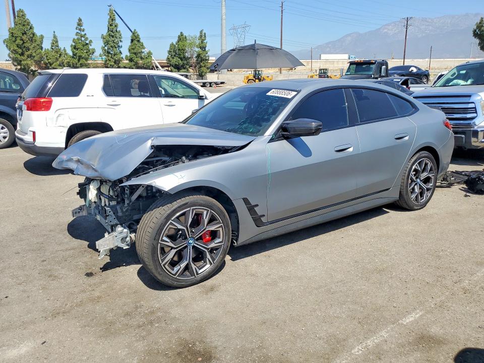 2024 BMW I4 VIN WBY33AW08RFT27630 — COPART salvage auction photo