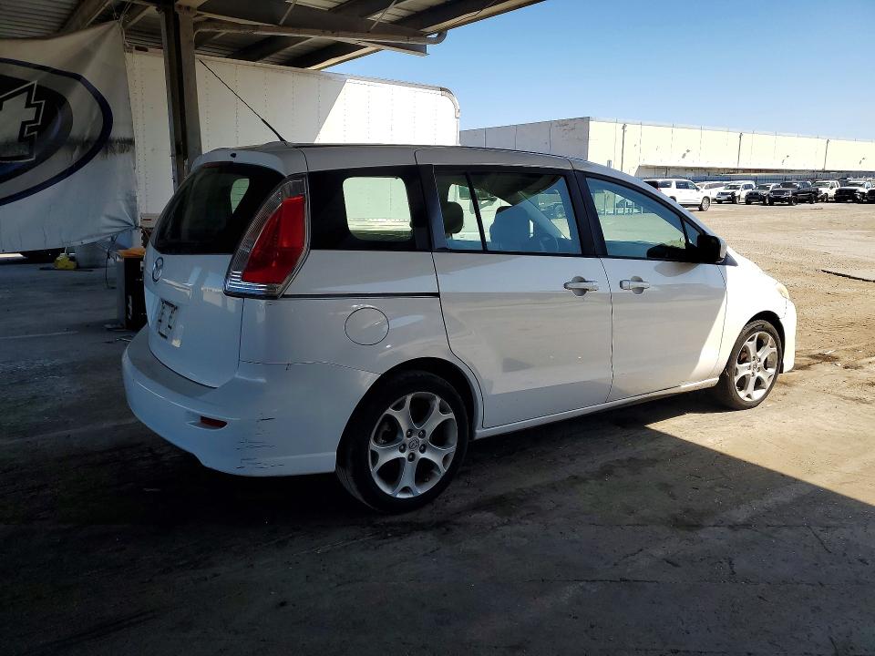 2010 Mazda 5 VIN JM1CR2WL5A0384505 COPART salvage auction — FRONT END, CA - DIS/DLR/EXP ONLY CLEAN TITLE, sold $35 on 2026-07-21 (photo 3)
