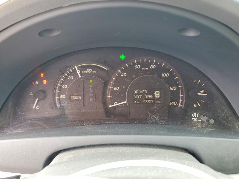2007 Toyota Camry hybrid VIN JTNBB46K473005337 COPART salvage auction — NORMAL WEAR, MO - CERTIFICATE OF TITLE, sold $2,100 on 2026-07-24 (photo 9)