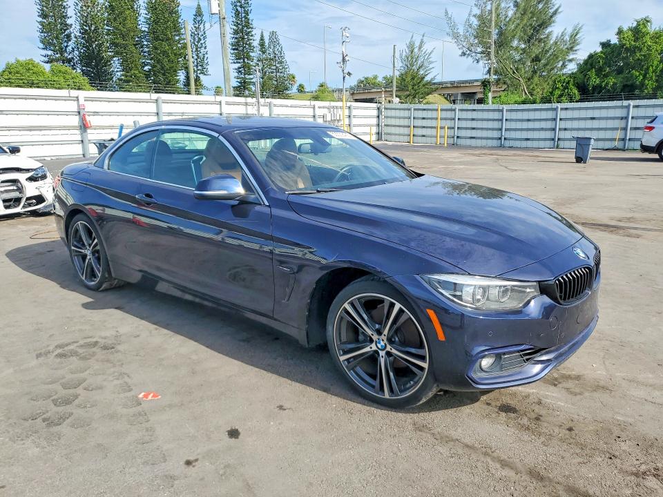 2018 BMW 4er VIN WBA4Z1C56JEC72576 COPART salvage auction — WATER/FLOOD, Fl - Cert Of Title-Slvg Rebld Flood, sold $1,800 on 2026-08-19 (photo 4)