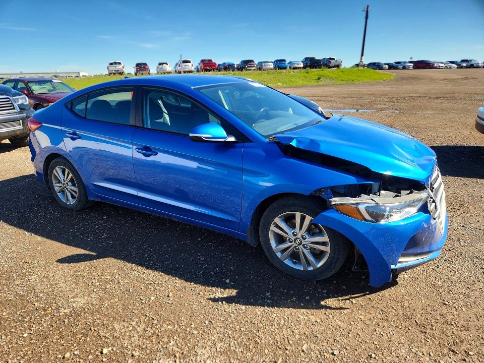 2017 Hyundai Elantra VIN KMHD84LF3HU330734 COPART salvage auction — FRONT END, AB - BOS - SALVAGE, sold $375 on 2026-07-28 (photo 4)