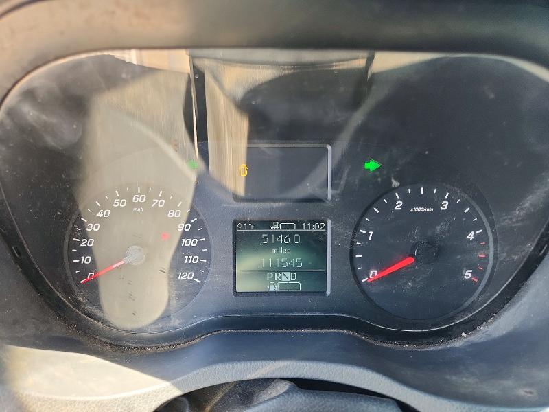 2020 Mercedes-benz Sprinter VIN W1W4EBHY9LP208547 COPART salvage auction — FRONT END, Ca - Salvage Certificate, sold $2,300 on 2026-07-22 (photo 9)