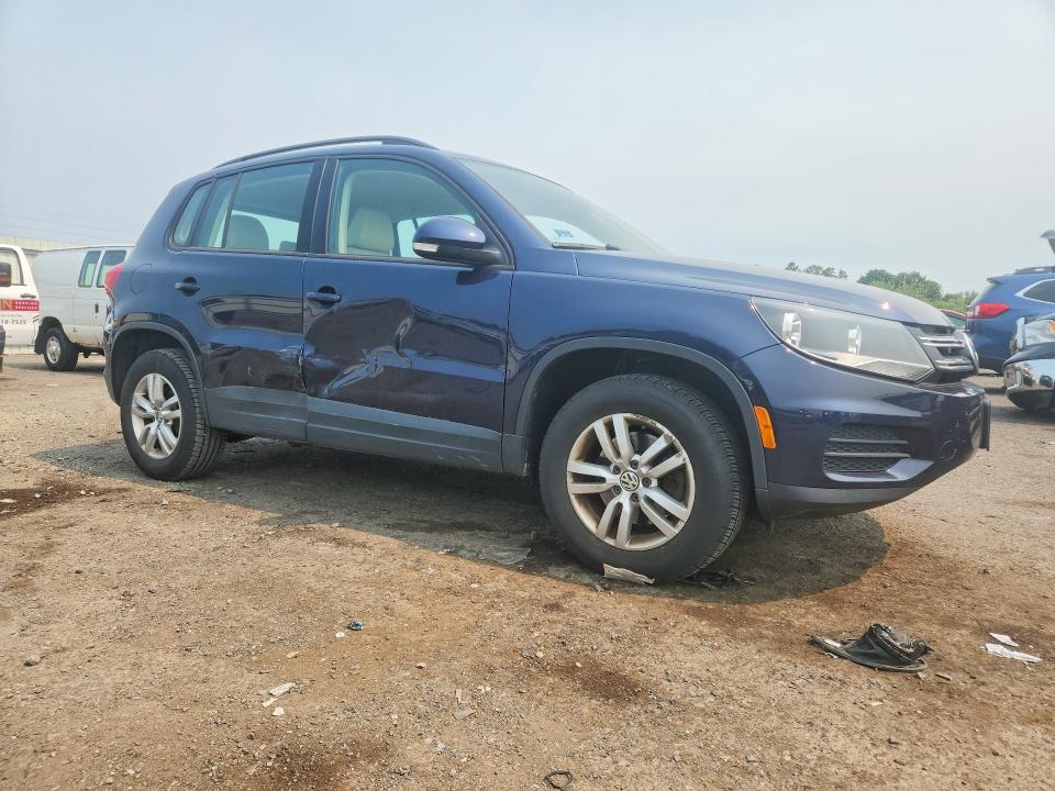 2016 Volkswagen Tiguan VIN WVGBV7AXXGW593335 COPART salvage auction — SIDE, Pa - Certificate Of Salvage, sold $1,850 on 2026-07-28 (photo 4)