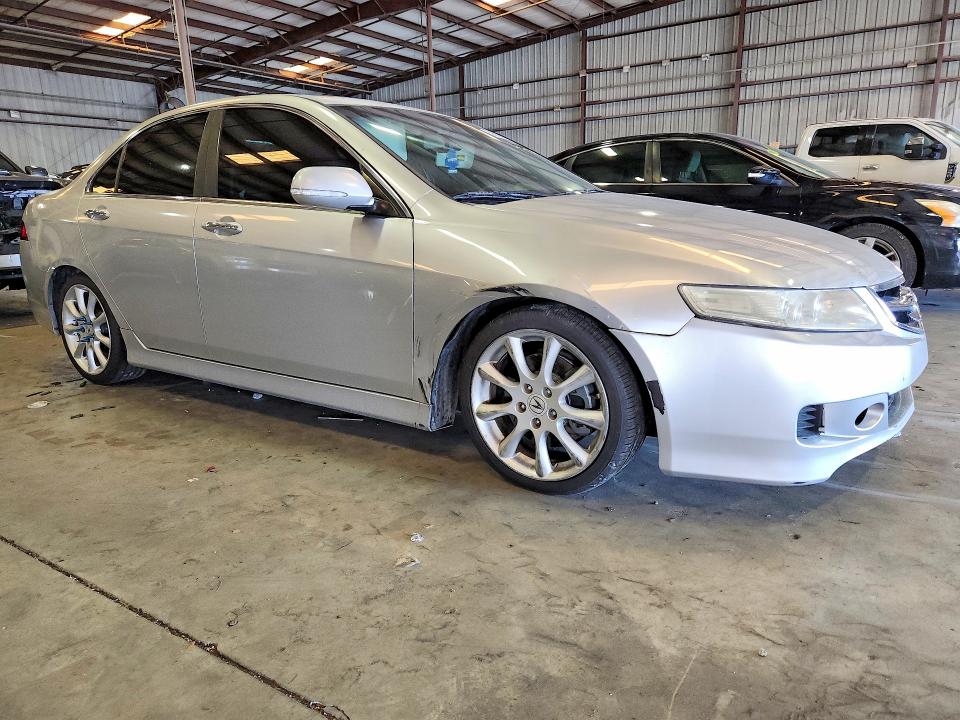 2007 Acura Tsx VIN JH4CL96887C021613 COPART salvage auction — FRONT END, FL - CERT OF TITLE SLVG REBUILDABLE, sold $400 on 2026-07-13 (photo 4)