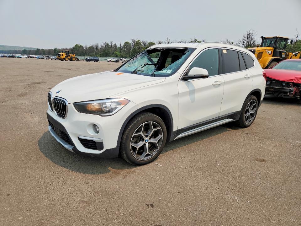 2018 BMW X1 VIN WBXHT3C34J3H30484 COPART salvage auction — ROOF, NY - MV-907A SALVAGE CERTIFICATE, sold $80 on 2026-07-27 (photo 1)