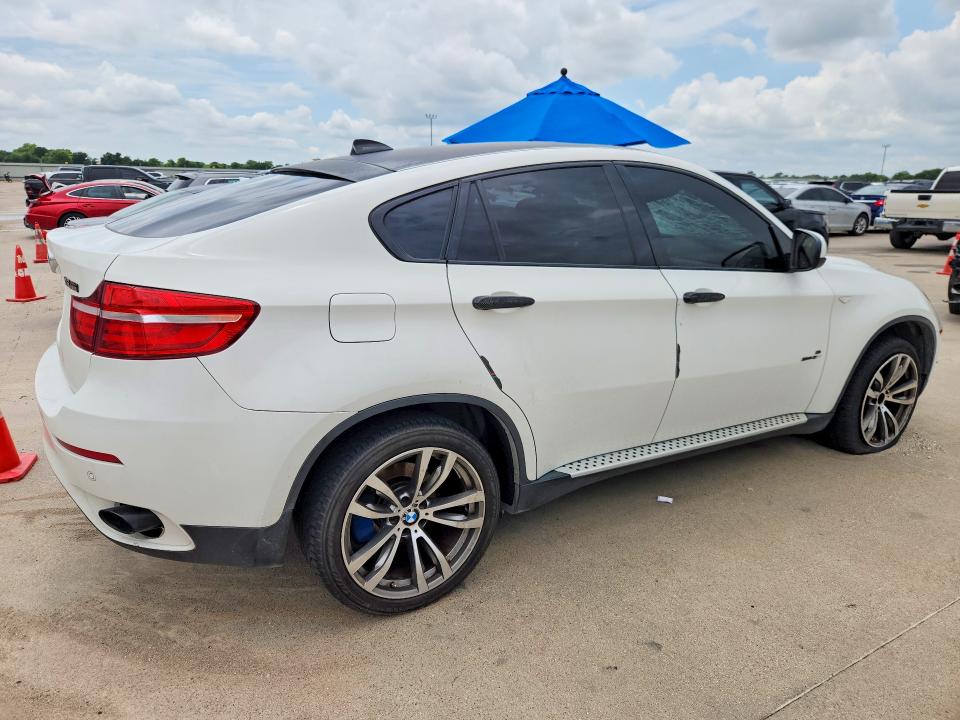 2014 BMW X6 VIN 5UXFG2C55E0K41762 COPART salvage auction — ROOF, TX - SALVAGE VEHICLE TITLE (P), sold $1,300 on 2026-07-16 (photo 3)