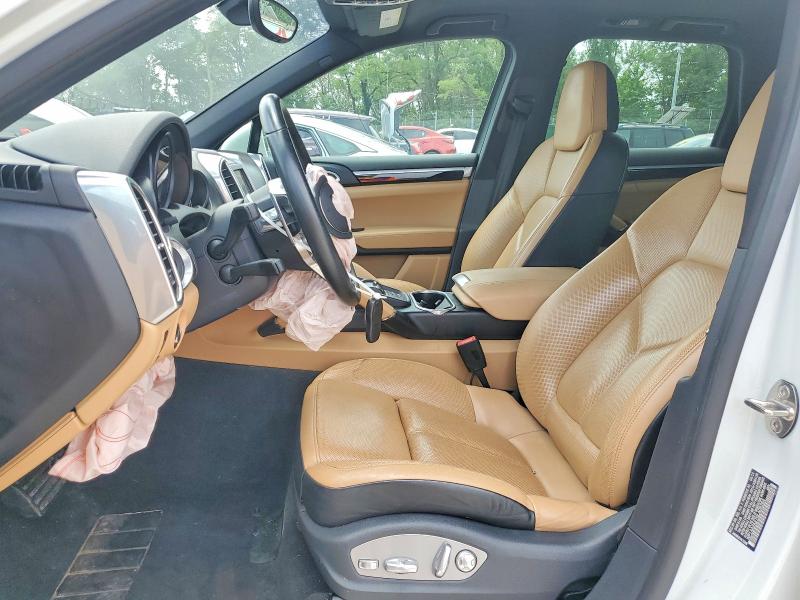 2016 Porsche Cayenne VIN WP1AA2A27GLA05264 COPART salvage auction — FRONT END, Pa - Certificate Of Salvage, sold $3,550 on 2026-08-11 (photo 7)