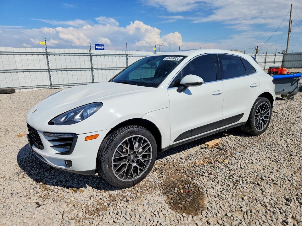 2018 Porsche Macan VIN WP1AB2A57JLB32708 — COPART salvage auction photo