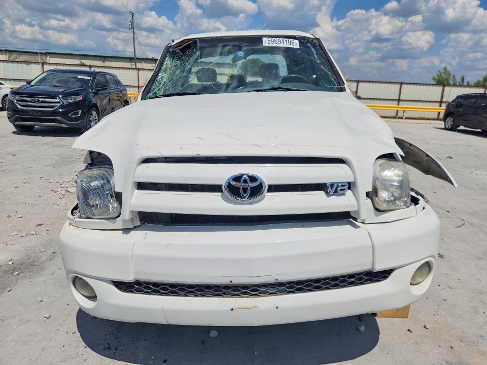 2005 Toyota Tundra VIN 5TBET38165S497449 COPART salvage auction — FRONT END, Tx - Salvage Vehicle Title, sold $175 on 2026-07-28 (photo 5)