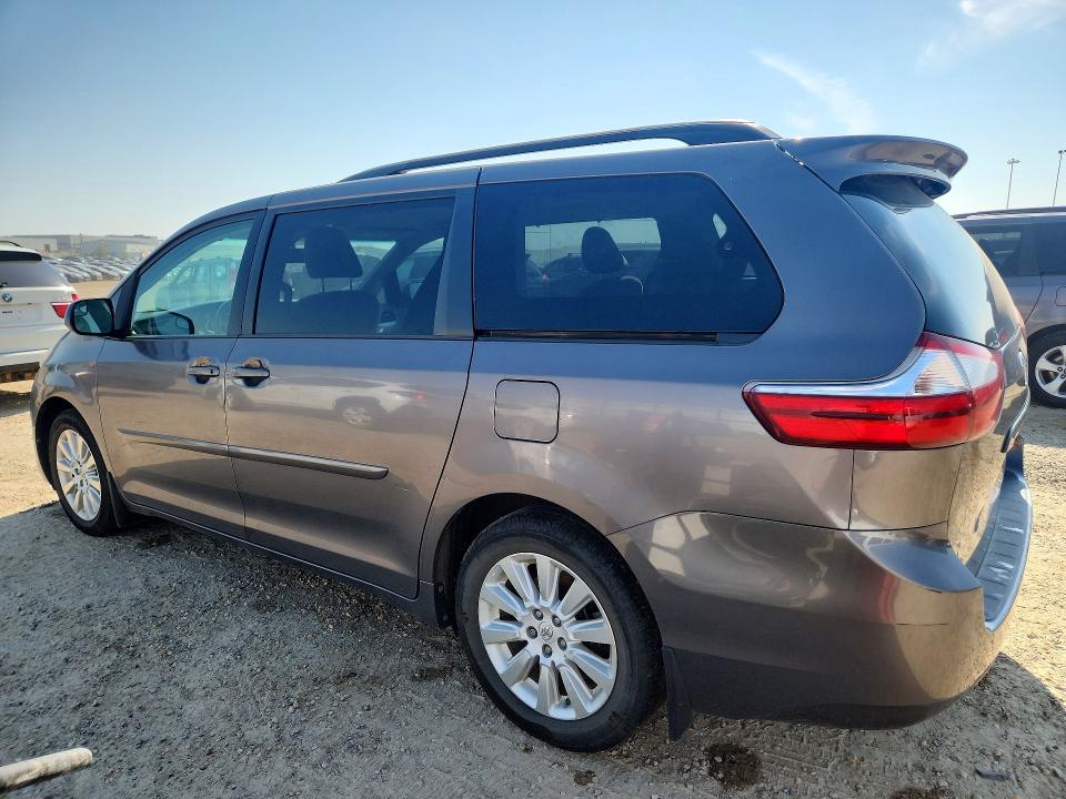 2015 Toyota Sienna VIN 5TDJK3DC8FS112409 COPART salvage auction — WATER/FLOOD, Ab - Bos - Nonrepairable, sold $500 on 2026-07-30 (photo 2)