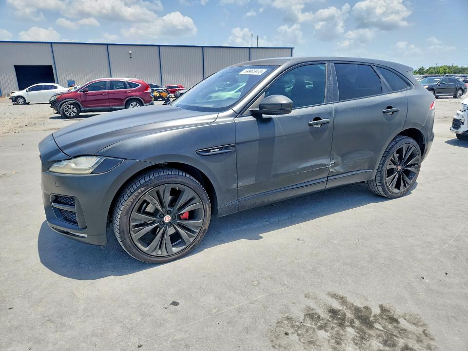 2017 Jaguar F-pace VIN SADCL2BV1HA061991 COPART salvage auction — SIDE, Fl - Cert Of Title Slvg Rebuildable, sold $5,300 on 2026-07-20 (photo 1)