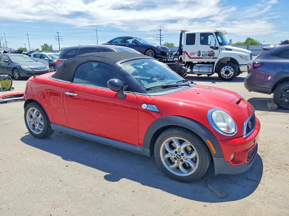 2012 Mini VIN WMWSY3C59CT144253 COPART salvage auction — REAR END, ID - SALVAGE CERTIFICATE OF TITLE, sold $1,550 on 2026-08-13 (photo 4)