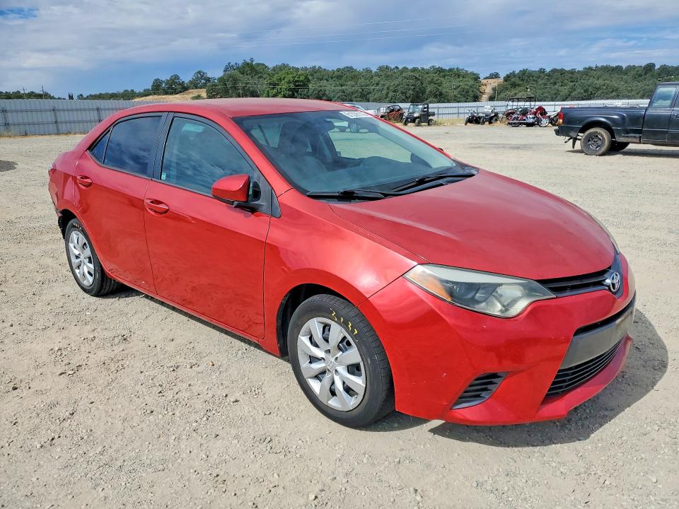 2016 Toyota Corolla VIN 5YFBURHE4GP384818 COPART salvage auction — REAR END, CA - SALVAGE CERTIFICATE, sold $3,300 on 2026-07-31 (photo 4)