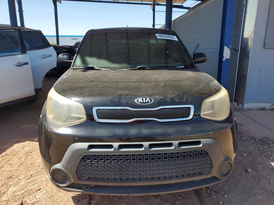 2015 Kia Soul VIN KNDJP3A52F7187964 COPART salvage auction — REAR END, Az - Certificate Of Title, sold $2,950 on 2026-07-16 (photo 5)
