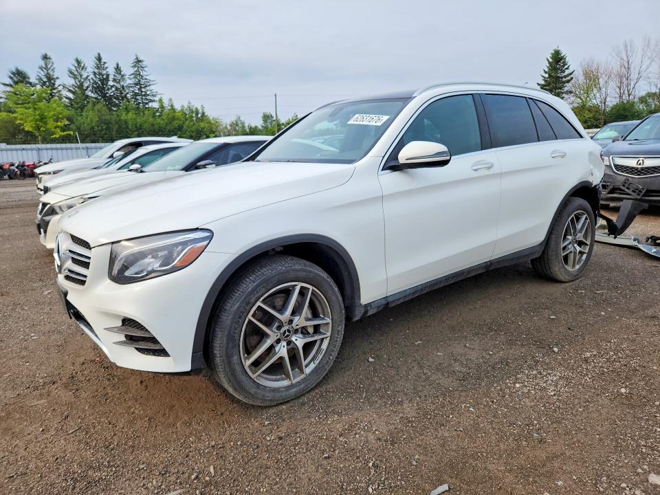 2018 Mercedes-benz Glc class VIN WDC0G4KB3JV041111 COPART salvage auction — REAR END, On - Permit No Brand - Unfit, sold $13,300 on 2026-08-13 (photo 1)