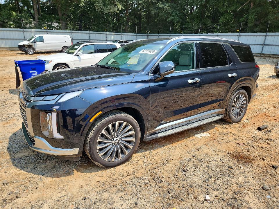 2024 Hyundai Palisade VIN KM8R74GE0RU654249 — COPART salvage auction photo