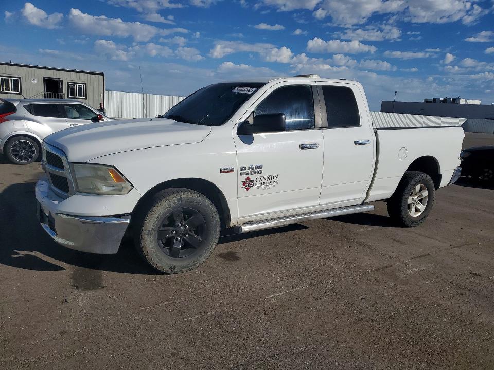 2014 Ram 1500 VIN 1C6RR7GTXES312979 COPART salvage auction — REAR END, ID - CERTIFICATE OF TITLE, sold $150 on 2026-07-10 (photo 1)