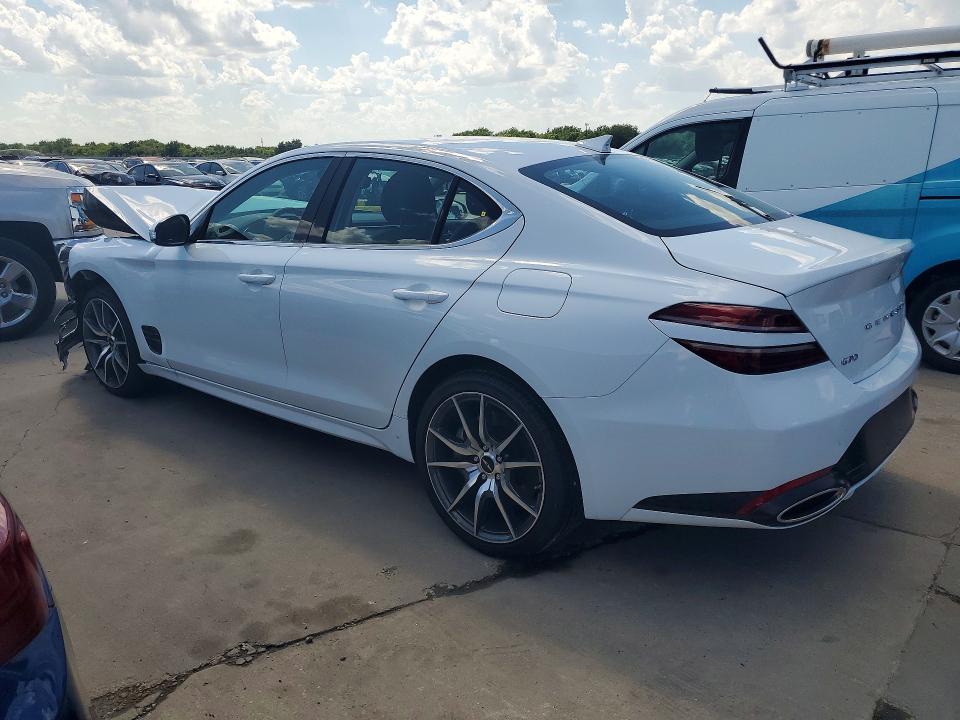 2026 Genesis G70 VIN KMTG14SC4TU173660 COPART salvage auction — FRONT END, TX - CERTIFICATE OF TITLE, sold $5,900 on 2026-07-15 (photo 2)