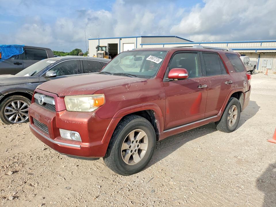 2011 Toyota 4runner VIN JTEZU5JR2B5015283 COPART salvage auction — REAR END, Tx - Certificate Of Title, sold $3,900 on 2026-07-09 (photo 1)