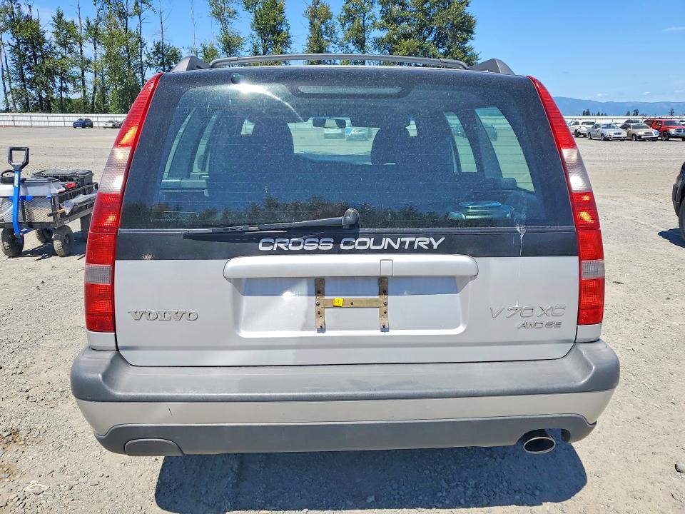2000 Volvo V70 VIN YV1LZ56D0Y2729037 COPART salvage auction — MINOR DENT/SCRATCHES, WA - BILL OF SALE, sold $275 on 2026-08-10 (photo 6)