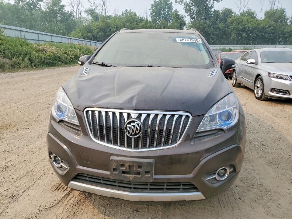 2014 Buick Encore VIN KL4CJFSB5EB541580 COPART salvage auction — FRONT END, MI - CERTIFICATE OF TITLE, sold $800 on 2026-07-29 (photo 5)